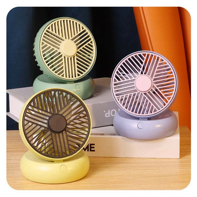 Portable USB Table Fan Rechargeable Adjustable Angle Mini Desk Fan Small Cooling Fans
Portable USB Table Fan Rechargeable Adjustable Angle Mini Desk Fan Small Cooling Fans