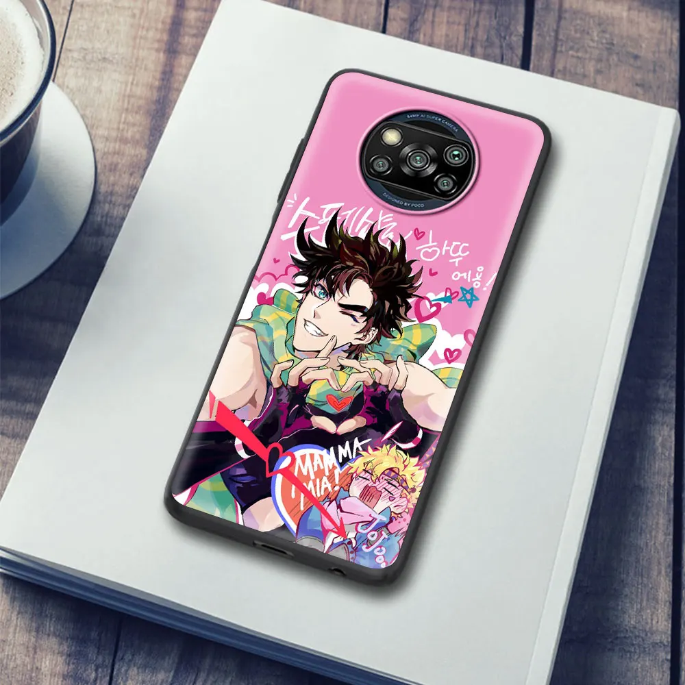 Luxury Silicone Case Coque For Xiaomi Mi Poco X3 NFC M3 11 9T 10T Pro Note 10 Lite CC9 9 JoJo Bizarre Adventure Cover Funda Capa
Luxury Silicone Case Coque For Xiaomi Mi Poco X3 NFC M3 11 9T 10T Pro Note 10 Lite CC9 9 JoJo Bizarre Adventure Cover Funda Capa