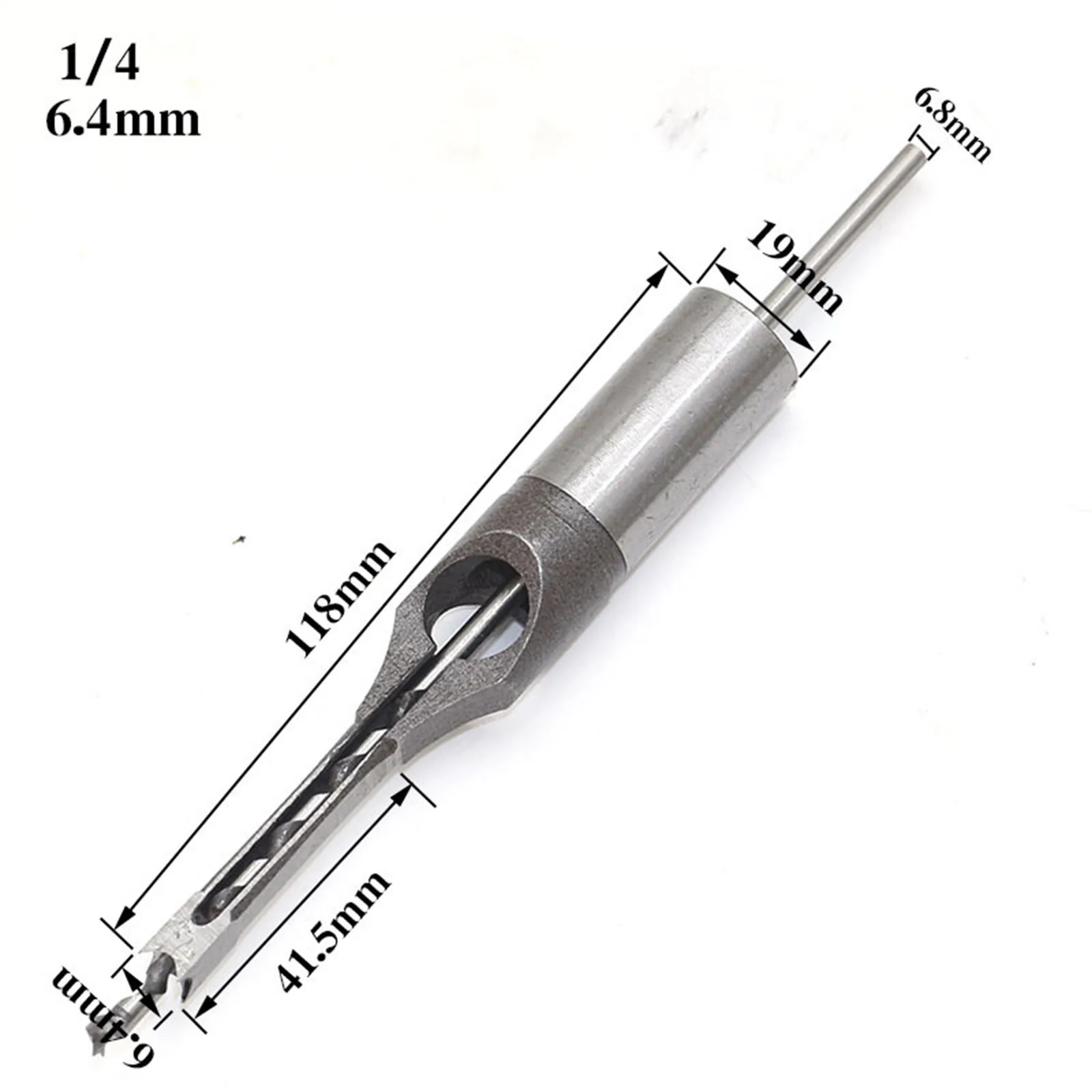 4PC Long Woodworking Square Hole Square Hole Machine Square Hole Drill 6.4mm 8mm 9.5mm 12.7mm Woodworking Square Hole Drill 
4PC Long Woodworking Square Hole Square Hole Machine Square Hole Drill 6.4mm 8mm 9.5mm 12.7mm Woodworking Square Hole Drill