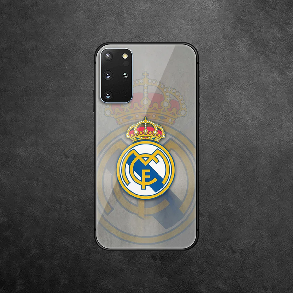 Real Club Madrid Tempered Glass Phone Case Cover For Samsung Galaxy Note S 8 9 10 20 21 E Plus Ultra M 31 51 FE Silicone Luxury 
Real Club Madrid Tempered Glass Phone Case Cover For Samsung Galaxy Note S 8 9 10 20 21 E Plus Ultra M 31 51 FE Silicone Luxury