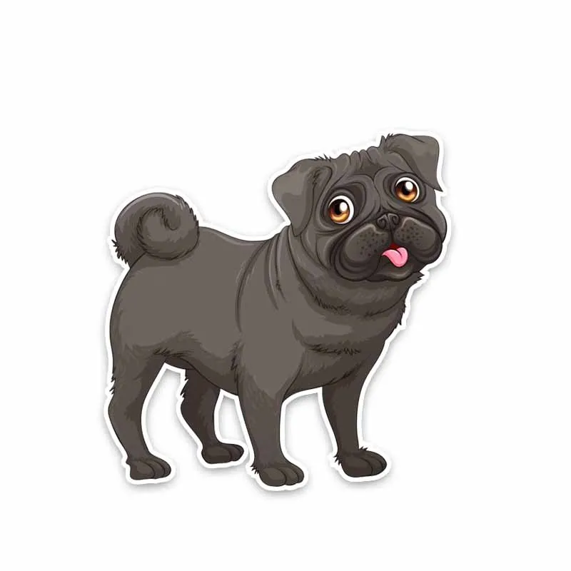 Aliauto Dog Animal Pet Pug Puppy car Decoration Car Sticker Sunscreen Waterproof Decals for Motorcycles KIA Mazda,12cm*11cm
Aliauto Dog Animal Pet Pug Puppy car Decoration Car Sticker Sunscreen Waterproof Decals for Motorcycles KIA Mazda,12cm*11cm