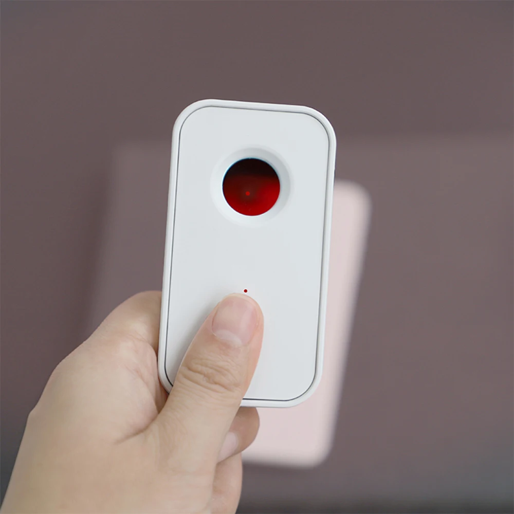 Anti Pinhole Camera Detector with Anti-theft Alarm Wireless Video Pinhole Camera Detector with Infrared LED for Camera Detection
Anti Pinhole Camera Detector with Anti-theft Alarm Wireless Video Pinhole Camera Detector with Infrared LED for Camera Detection