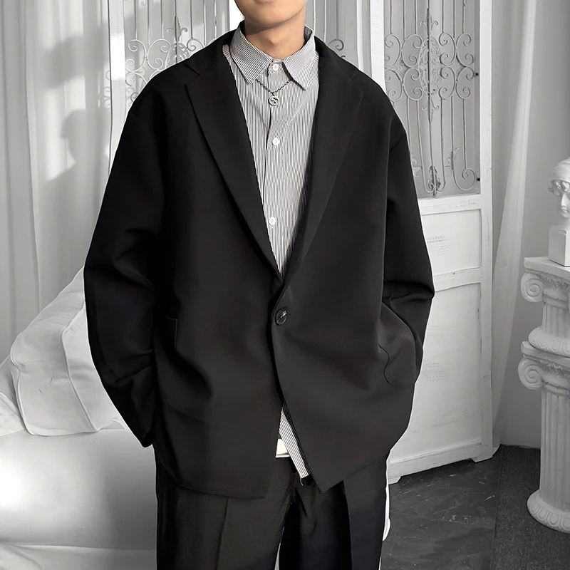 2021 New Luxury Classic Black Blue Khaki Japan Style Men'S Casual Blazers Autumn Spring Fashion Brand Loose Long Suit
2021 New Luxury Classic Black Blue Khaki Japan Style Men'S Casual Blazers Autumn Spring Fashion Brand Loose Long Suit