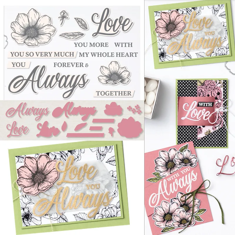 FOREVER ALWAYS Metal Cutting Dies And Stamps Scrapbooking Dies Stencils for DIY Album Paper Card Decorative Christmas Dies
FOREVER ALWAYS Metal Cutting Dies And Stamps Scrapbooking Dies Stencils for DIY Album Paper Card Decorative Christmas Dies