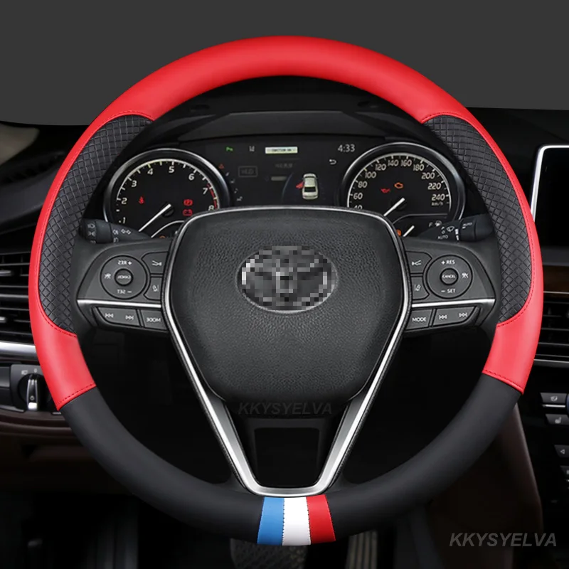 Автомобильный чехол на руль 37 38 см 15 дюймов для Toyota Camry Corolla Axio Altis Rav4 4runner C-HR Fortuner Harrier Highlander Kluger
Автомобильный чехол на руль 37 38 см 15 дюймов для Toyota Camry Corolla Axio Altis Rav4 4runner C-HR Fortuner Harrier Highlander Kluger