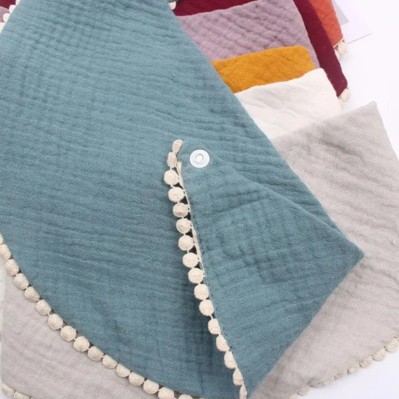 Baby Infant Cotton Tassel lace Bibs Newborn Solid Color Triangle Scarf Feeding Saliva Towel Bandana Burp Cloth Boy Girl Gifts
Baby Infant Cotton Tassel lace Bibs Newborn Solid Color Triangle Scarf Feeding Saliva Towel Bandana Burp Cloth Boy Girl Gifts