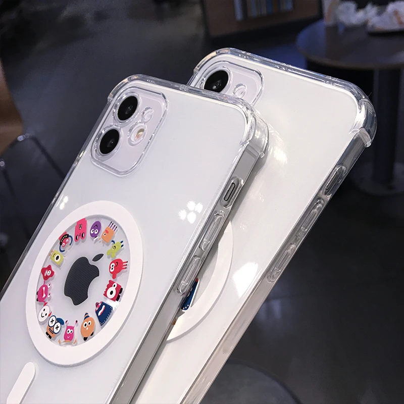 Прозрачный чехол для iPhone 14 Pro Max 13 12 11 X XR XS 7 8 Plus | Мобильные телефоны и аксессуары