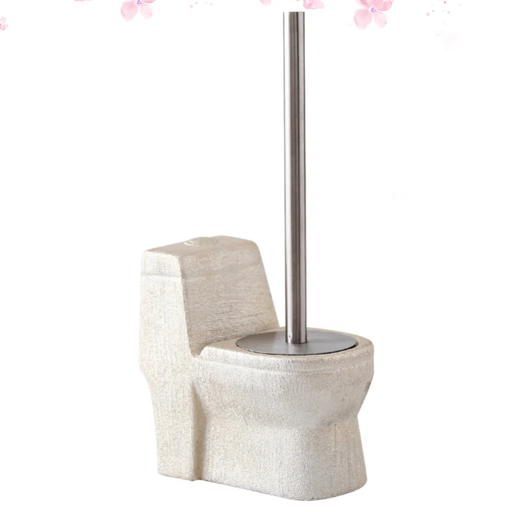 Ceramic Toilet Brush Electroplating Toilet Shape Long Handle Cleaning Brush for Home (Champaign Golden)
Ceramic Toilet Brush Electroplating Toilet Shape Long Handle Cleaning Brush for Home (Champaign Golden)