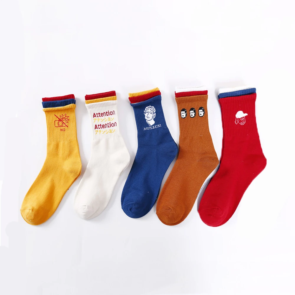 Модные длинные носки в японском стиле Харадзюку из трех цветов с героями мультфильмов, женские хлопковые носки, носки до середины икры, спор...
Модные длинные носки в японском стиле Харадзюку из трех цветов с героями мультфильмов, женские хлопковые носки, носки до середины икры, спор...
