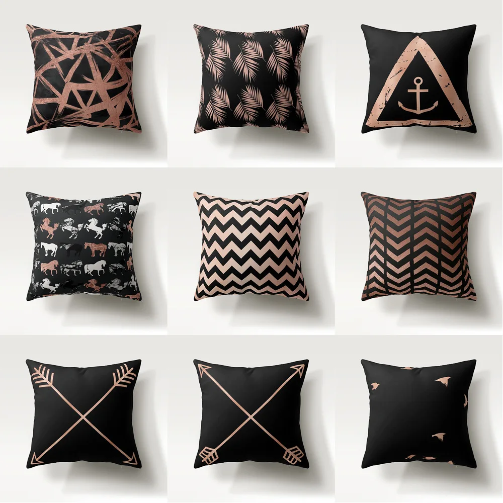45*45cm Cushion Cover Pink Rose Gold Geometric Abstract Peach Skin Throw Pillow Cases for Sofa Car Coffee Home Decor Pillowcase
45*45cm Cushion Cover Pink Rose Gold Geometric Abstract Peach Skin Throw Pillow Cases for Sofa Car Coffee Home Decor Pillowcase