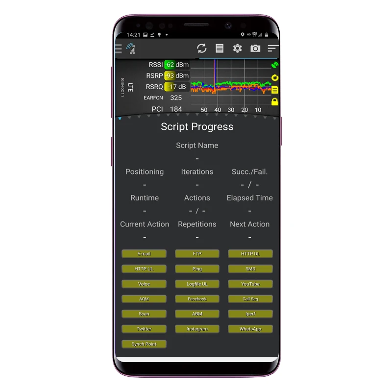 Tems Pocket Test Phone Samsung S9+ SM-G9650 TEMS Phone GSM HSPA LTE NR Measurements For Outdoor Test
Tems Pocket Test Phone Samsung S9+ SM-G9650 TEMS Phone GSM HSPA LTE NR Measurements For Outdoor Test