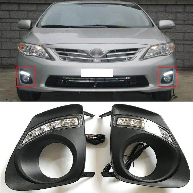 Светодиодные дневные ходовые огни 12 В, подходят для Corolla 2011 2012 2013, супер ярсветодиодный Автомобильные светодиодные дневные ходовые огни, вод...
Светодиодные дневные ходовые огни 12 В, подходят для Corolla 2011 2012 2013, супер ярсветодиодный Автомобильные светодиодные дневные ходовые огни, вод...