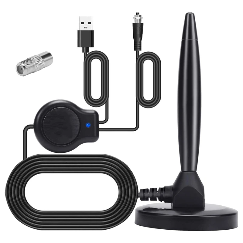 TV Antenna Indoor, HDTV Digital TV Antenna with Amplifier Signal Booster 120 Miles Range Support Televisions 4K 1080P
TV Antenna Indoor, HDTV Digital TV Antenna with Amplifier Signal Booster 120 Miles Range Support Televisions 4K 1080P