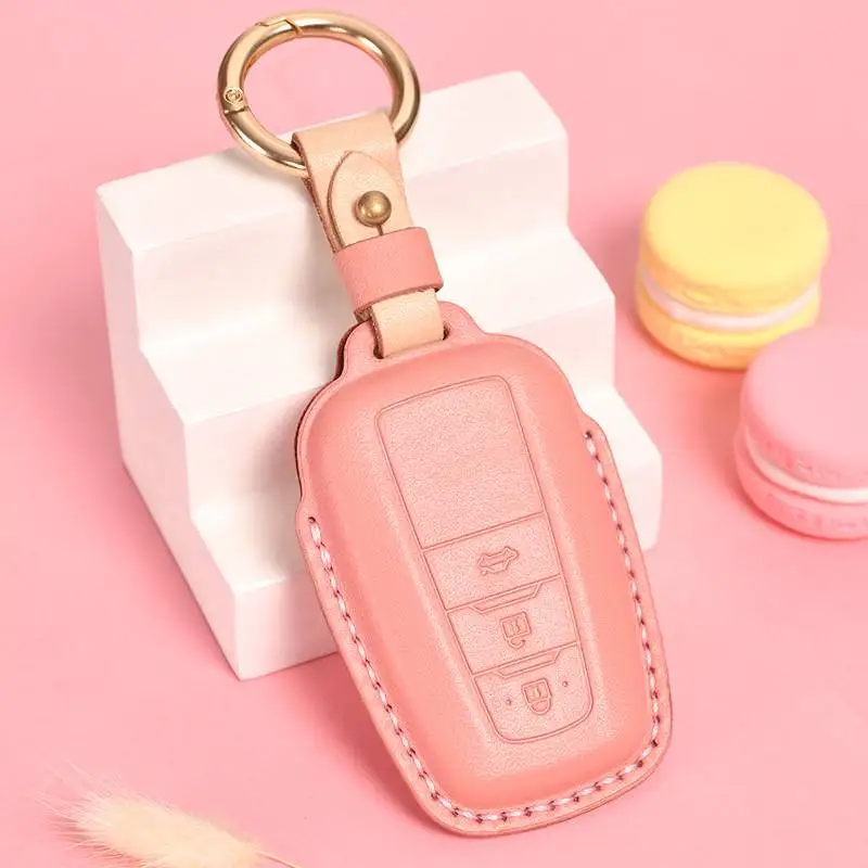 Women New Luxury Genuine Leather Key Cover Case for Toyota Car Accessories for Girls Keychians Holder Bag Keyring Shell Cowhide
Women New Luxury Genuine Leather Key Cover Case for Toyota Car Accessories for Girls Keychians Holder Bag Keyring Shell Cowhide