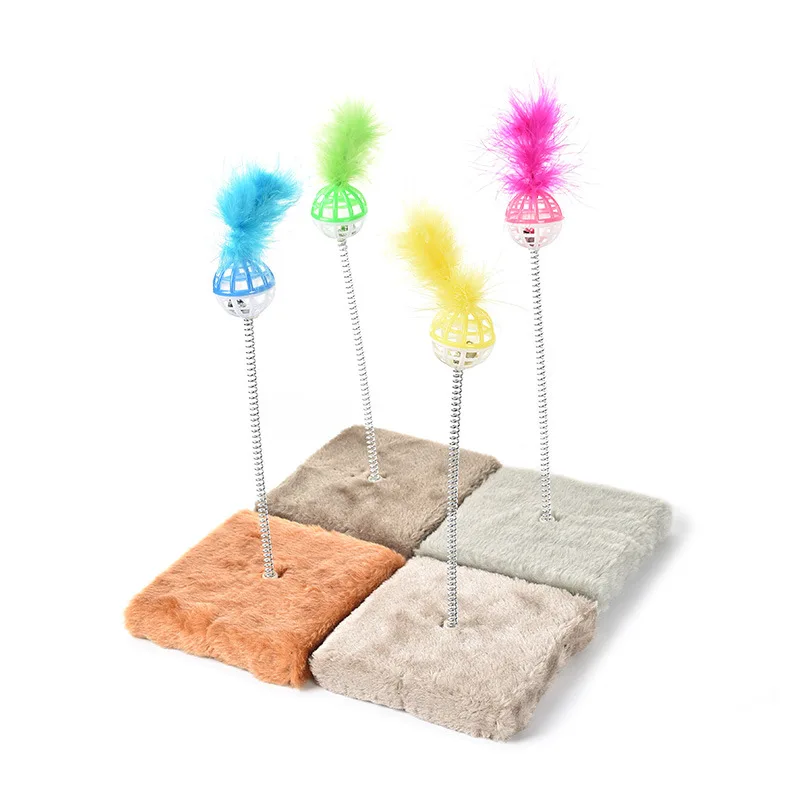 Cat Feather Cat Scratching Board Toy Bells Attract The Cat's Attention Interactive Toys To Prevent Cats From Getting Fat Cats
Cat Feather Cat Scratching Board Toy Bells Attract The Cat's Attention Interactive Toys To Prevent Cats From Getting Fat Cats