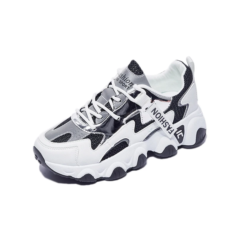 New Women Casual Shoes Dad Platform Breathable Ladies Sneakers Lace-up Casual Tennis Shoes Female Fashion Chunky Sneakers 2021 
New Women Casual Shoes Dad Platform Breathable Ladies Sneakers Lace-up Casual Tennis Shoes Female Fashion Chunky Sneakers 2021