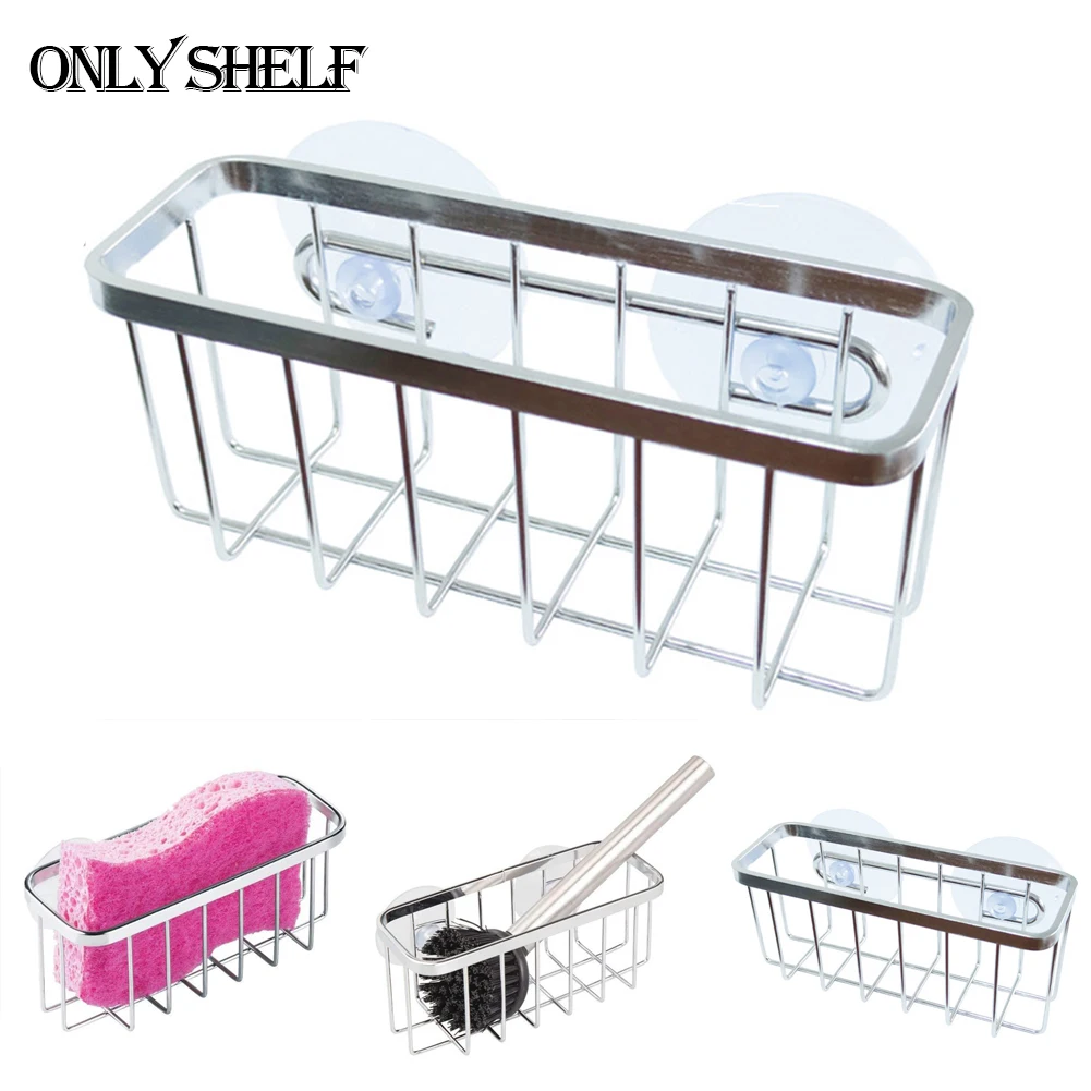 1pc Stainless Faucet Rack Kitchen Storage Sink Suction Cup Sponge Cloth Finishing Holder Storage Drain Rack Space Saver Dry Rack
1pc Stainless Faucet Rack Kitchen Storage Sink Suction Cup Sponge Cloth Finishing Holder Storage Drain Rack Space Saver Dry Rack