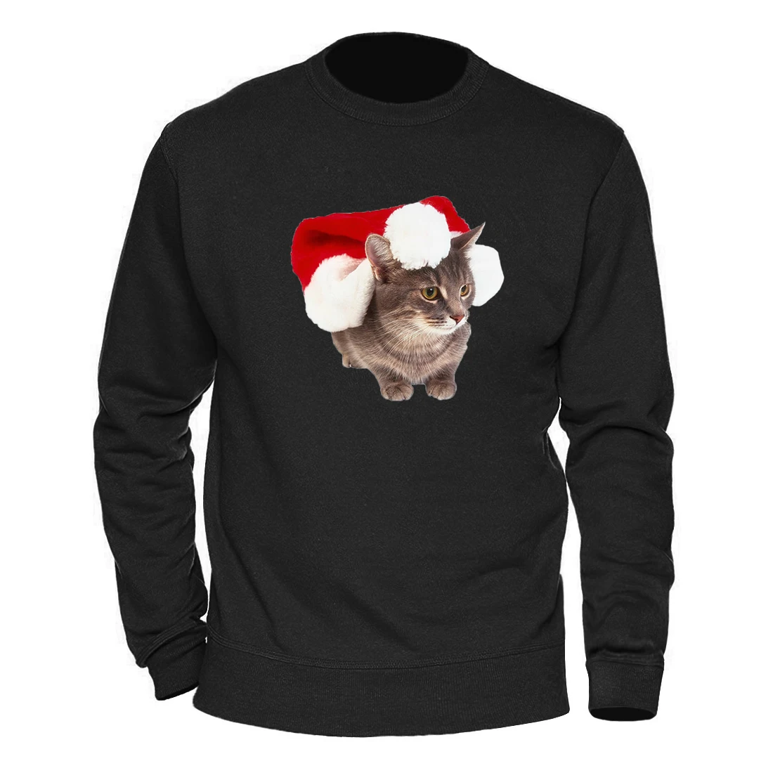 Christmas Cat Print Crewneck Sweatshirt Vintage Man Long Sleeve Pullover Hooded Fashion Soft Breathable Workout Supoleron Hombre
Christmas Cat Print Crewneck Sweatshirt Vintage Man Long Sleeve Pullover Hooded Fashion Soft Breathable Workout Supoleron Hombre