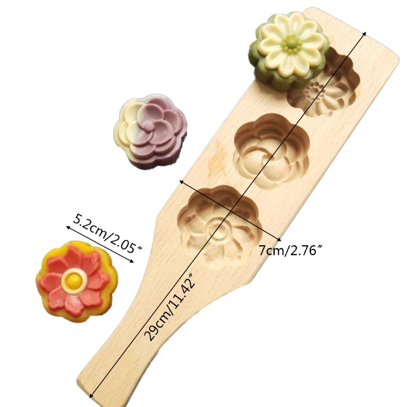 Wooden Mooncake Mold Flower Pastry Baking Tool for Making Mung Bean Cake Ice Skin Fondant Mould Biscuit Chocolate Decorating
Wooden Mooncake Mold Flower Pastry Baking Tool for Making Mung Bean Cake Ice Skin Fondant Mould Biscuit Chocolate Decorating
