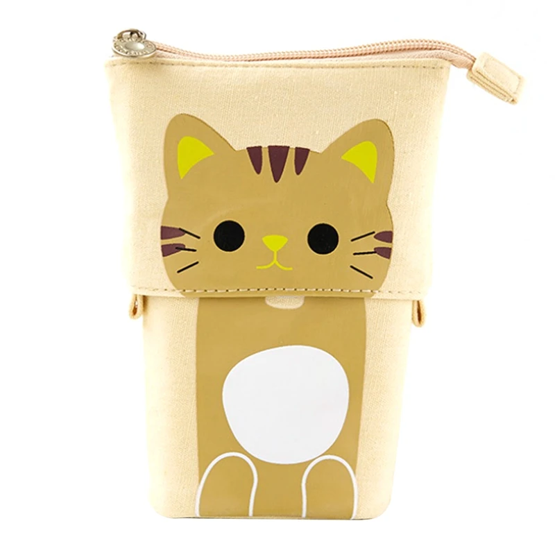 Pencil Case Cute Carton Stand Up Pencil Holder Stationery Organizer Kids Gift Cosmetics Pouch for Students
Pencil Case Cute Carton Stand Up Pencil Holder Stationery Organizer Kids Gift Cosmetics Pouch for Students