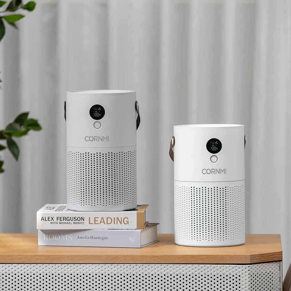 Cornmi HEPA Air Purifier Wireless Negative Ion Ionizer Dust Pm2.5 Smoke Remover 10000mAH Freshener With Night Light For Home
Cornmi HEPA Air Purifier Wireless Negative Ion Ionizer Dust Pm2.5 Smoke Remover 10000mAH Freshener With Night Light For Home
