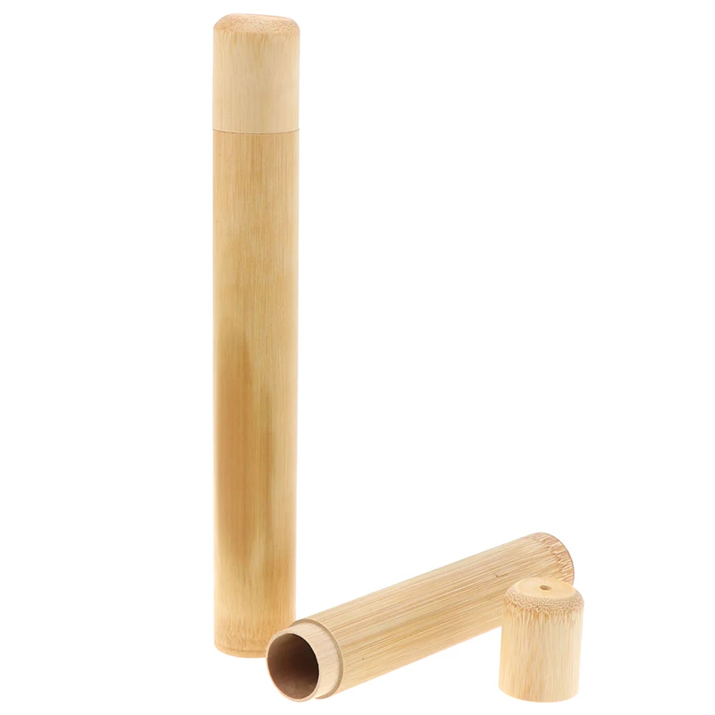 Natural Bamboo Tube For Toothbrush Eco Friendly Travel Case Handmade Bamboo Toothbrush Tube Portable Travel Packing 1pc 21/16cm
Natural Bamboo Tube For Toothbrush Eco Friendly Travel Case Handmade Bamboo Toothbrush Tube Portable Travel Packing 1pc 21/16cm