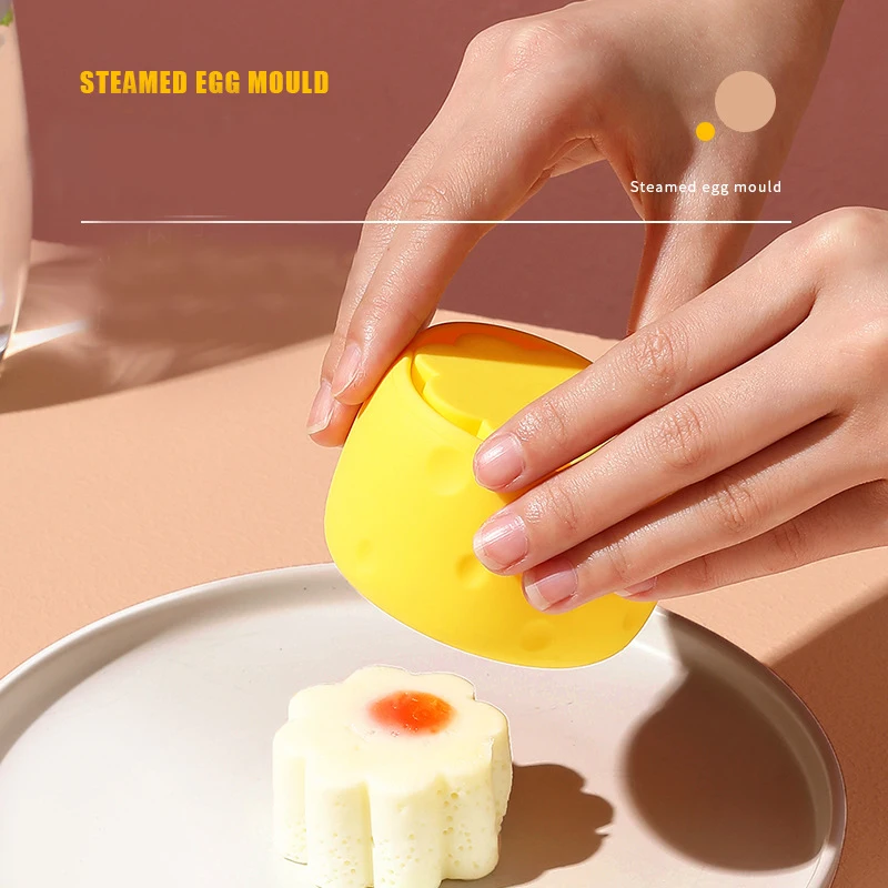 Silicone Egg Steamer Household Egg Boiler Egg Mold Baby Auxiliary Food Mold Household Breakfast Stewed Egg Model Kitchen Tools
Silicone Egg Steamer Household Egg Boiler Egg Mold Baby Auxiliary Food Mold Household Breakfast Stewed Egg Model Kitchen Tools