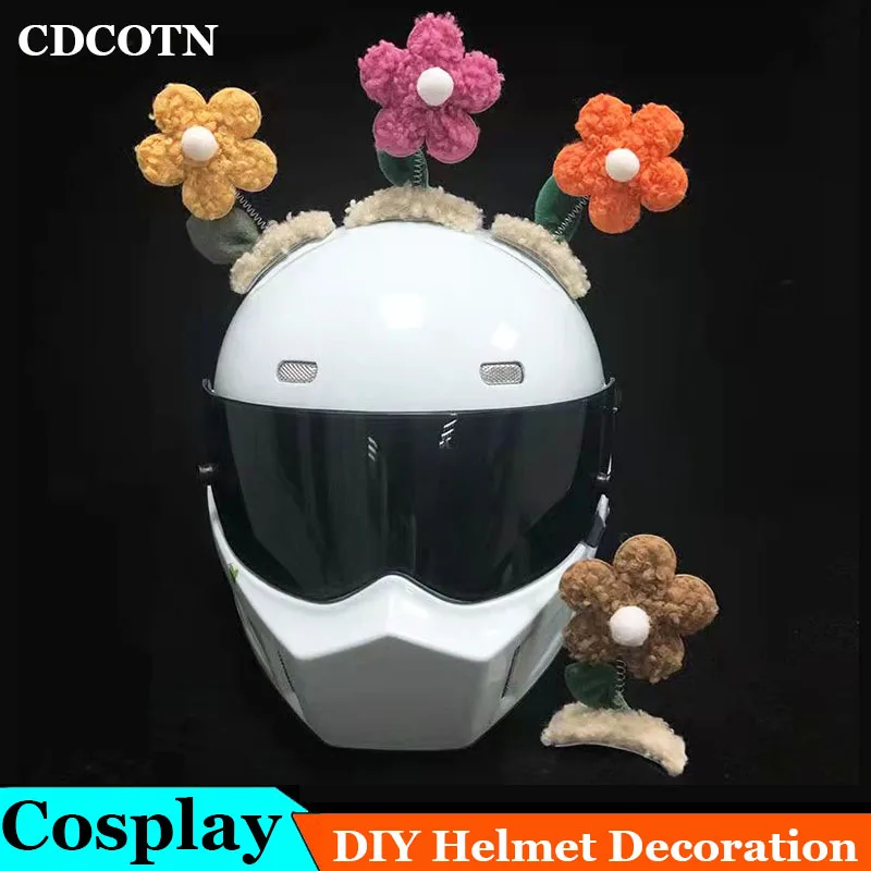 Car Motorcycle Helmet Decorations Sunflower Motocross Full Face Off Road Helmet Deco Accessories Stickers Cosplay Auto Styling
Car Motorcycle Helmet Decorations Sunflower Motocross Full Face Off Road Helmet Deco Accessories Stickers Cosplay Auto Styling