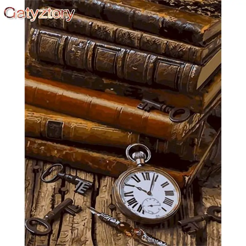 GATYZTORY Acrylic Paint By Numbers Kits On Canvas Clock DIY Frameless 60x75cm Scenery Oil Painting By Numbers Home Decor
GATYZTORY Acrylic Paint By Numbers Kits On Canvas Clock DIY Frameless 60x75cm Scenery Oil Painting By Numbers Home Decor
