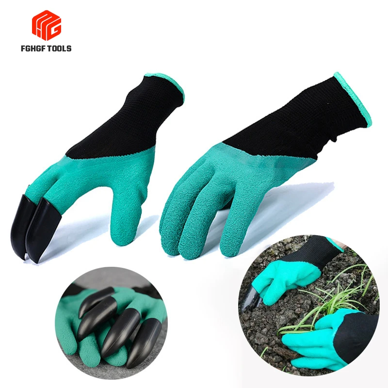 Household Garden Digging Gloves With Fingertips Claws For Dipping Insulating Protective Planting Pruning Mittens Carpenter Tool
Household Garden Digging Gloves With Fingertips Claws For Dipping Insulating Protective Planting Pruning Mittens Carpenter Tool