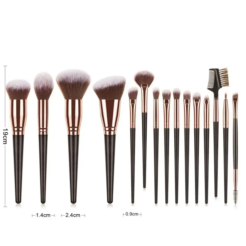 7/10/15pcs Makeup Brush Eye Shadow Brush Powder Brush Highlight Brush Lip Brush Blusher Brush Makeup Tools 
7/10/15pcs Makeup Brush Eye Shadow Brush Powder Brush Highlight Brush Lip Brush Blusher Brush Makeup Tools