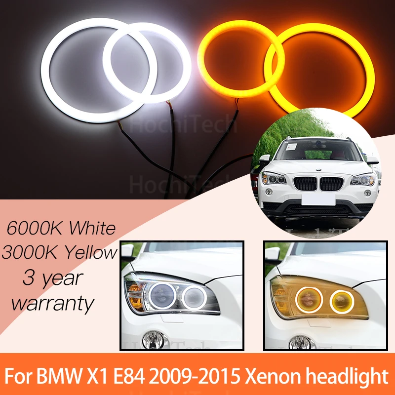 Комплект колец с ангельскими глазками для BMW X1, E84, 2009, 2010, 2011, 2012, 2013, 2014, Ксеноновые фары, 1 комплект
Комплект колец с ангельскими глазками для BMW X1, E84, 2009, 2010, 2011, 2012, 2013, 2014, Ксеноновые фары, 1 комплект