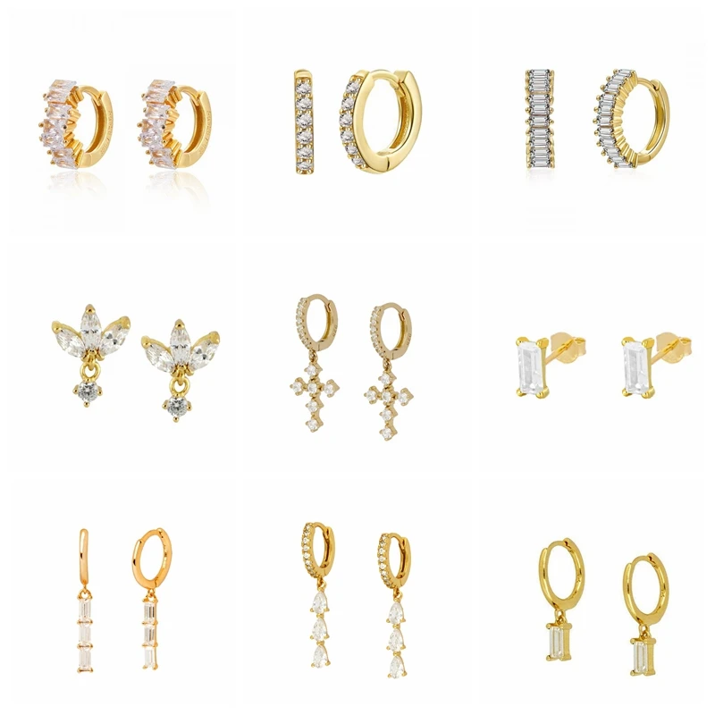 Женские серьги-подвески из серебра 2021 пробы с цирконом
Женские серьги-подвески из серебра 2021 пробы с цирконом