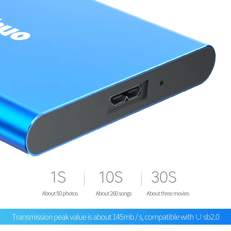 Внешний HDD-накопитель USB3.0 портативный жесткий диск 2 5 дюйма 640 Гб ТБ/2 ТБ