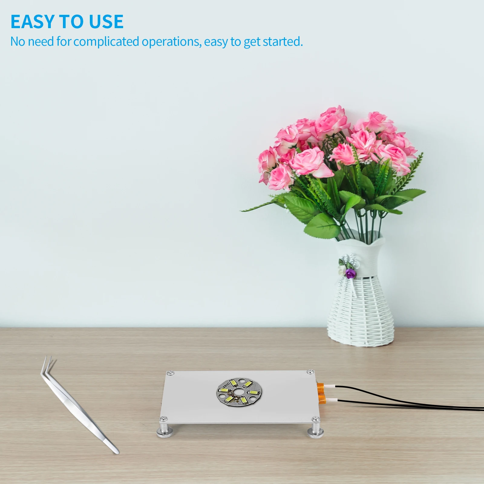 Aluminum LED Remover PTC Heating Plate Soldering Chip Remove Weld BGA Solder Ball Station Split Plate preheating repair
Aluminum LED Remover PTC Heating Plate Soldering Chip Remove Weld BGA Solder Ball Station Split Plate preheating repair