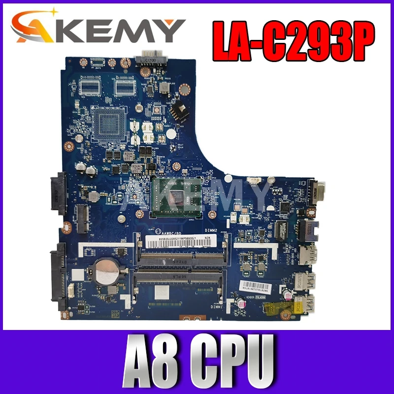 Akemy 5B20J22855 B41-35 Motherboard AAWBC/BD LA-C293P For Lenovo B41-35 Laptop motherboard with A8 CPU
Akemy 5B20J22855 B41-35 Motherboard AAWBC/BD LA-C293P For Lenovo B41-35 Laptop motherboard with A8 CPU