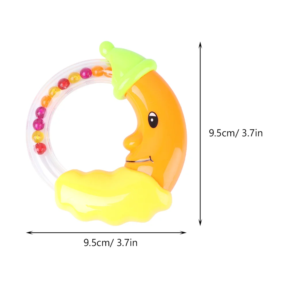 9pcs Baby's First Rattle and Teether with Giant Bottle Grasp Colorful (Random Color)
9pcs Baby's First Rattle and Teether with Giant Bottle Grasp Colorful (Random Color)
