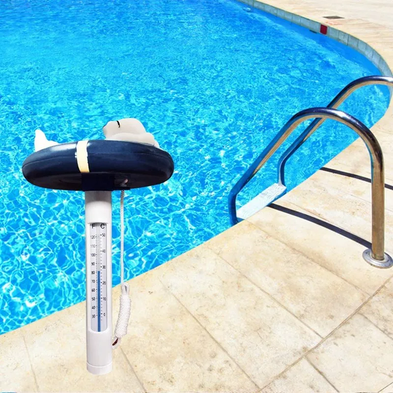 PVC Floating Water Thermometer For Swimming Pool SPA Water Temperature Meter Cartoon Water Temperature Tester Tool For Hot Tubs
PVC Floating Water Thermometer For Swimming Pool SPA Water Temperature Meter Cartoon Water Temperature Tester Tool For Hot Tubs
