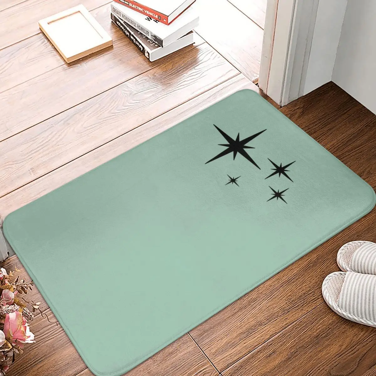 1950s Atomic Age Retro Starburst Doormat Carpet Mat Rug Polyester Non-Slip Floor Decor Bath Bathroom Kitchen Balcony 40*60
1950s Atomic Age Retro Starburst Doormat Carpet Mat Rug Polyester Non-Slip Floor Decor Bath Bathroom Kitchen Balcony 40*60