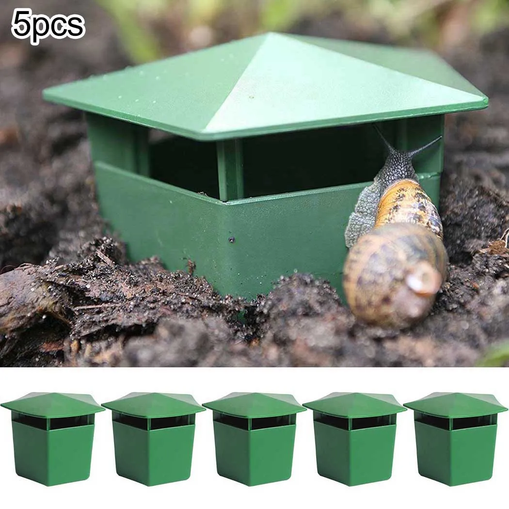 5pcs Reusable Eco-friendly Snail House Snail Trap Catcher Pests Reject Gintrap Tools Animal Pest Repeller Garden Farm Protector
5pcs Reusable Eco-friendly Snail House Snail Trap Catcher Pests Reject Gintrap Tools Animal Pest Repeller Garden Farm Protector