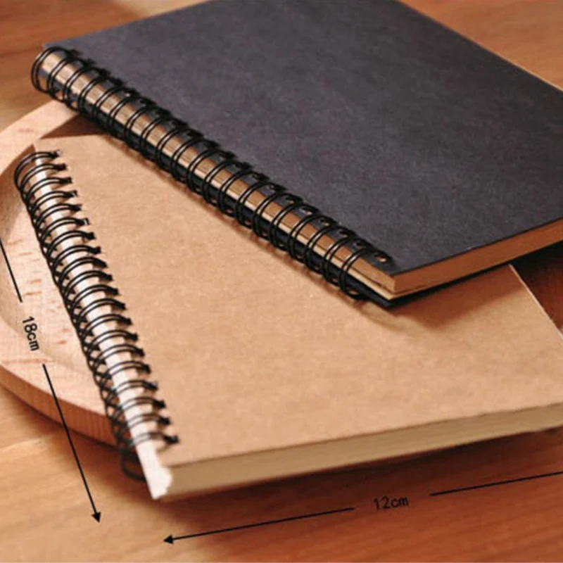 Retro Simple Coil Sketch Notebook Painting Notepad Kraft Paper Diary Blank&kraft Inner Pages Students Notebook Business
Retro Simple Coil Sketch Notebook Painting Notepad Kraft Paper Diary Blank&kraft Inner Pages Students Notebook Business