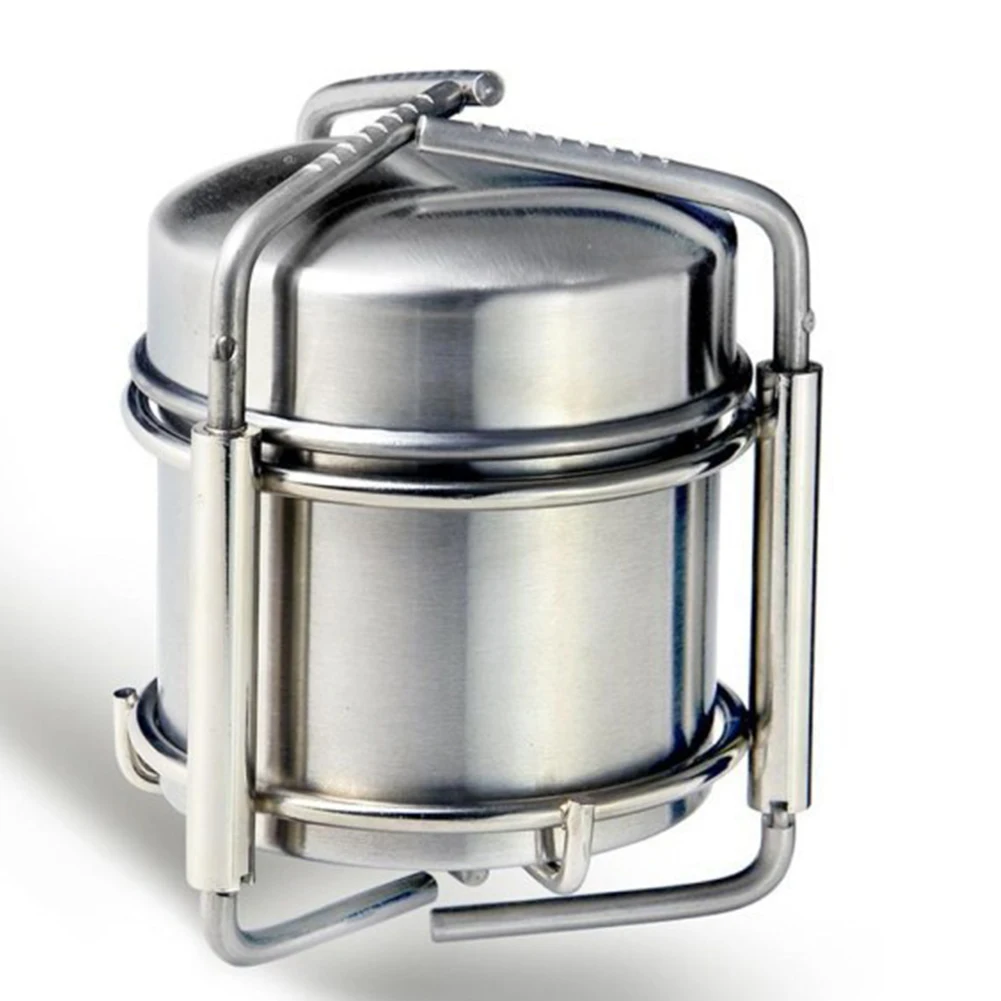 Picnic Burner Outdoor Portable Rotatable Alcohol Stove Stainless Steel Hiking Non Slip Ultralight Camping Mini With Stand 
Picnic Burner Outdoor Portable Rotatable Alcohol Stove Stainless Steel Hiking Non Slip Ultralight Camping Mini With Stand