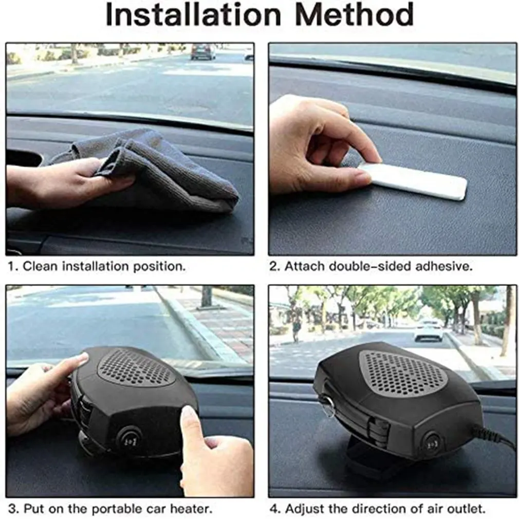 Purified Vehicle Air Heater 12v/24v Car Heater Defroster And Demister Grey Portable Electronic Automatic Heater
Purified Vehicle Air Heater 12v/24v Car Heater Defroster And Demister Grey Portable Electronic Automatic Heater