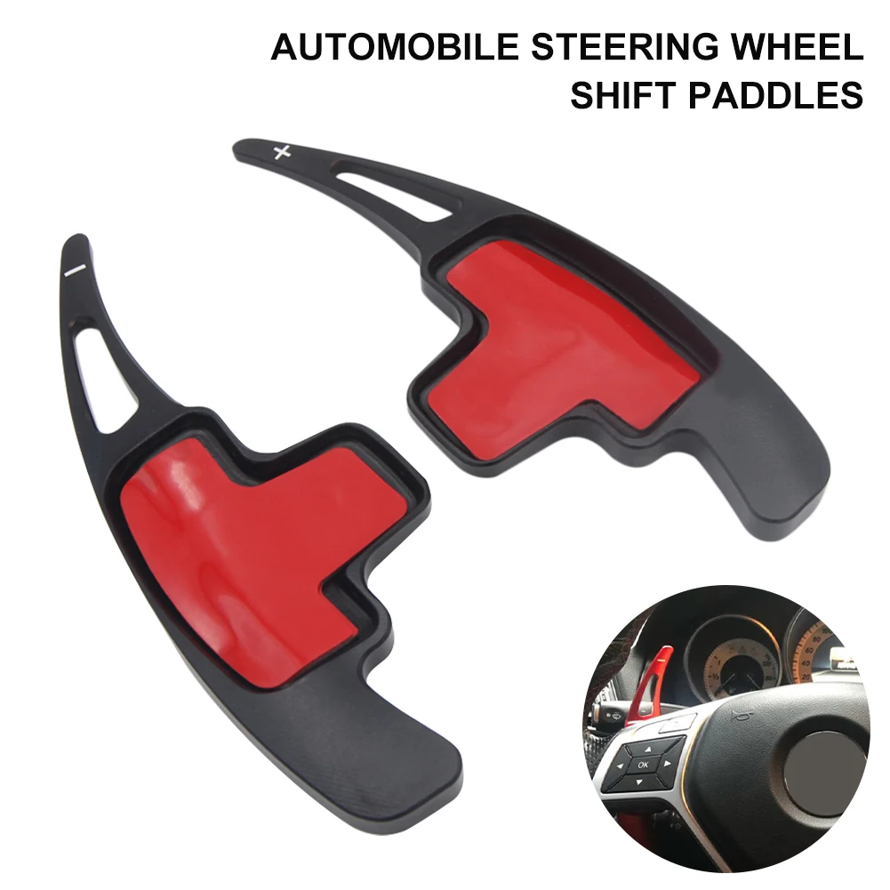 Paddle Shift Steering Wheel Shifter Extension Pad High Quality Aluminum Alloy For Mercedes-Benz A B E R GLK SLK With Adhesive
Paddle Shift Steering Wheel Shifter Extension Pad High Quality Aluminum Alloy For Mercedes-Benz A B E R GLK SLK With Adhesive