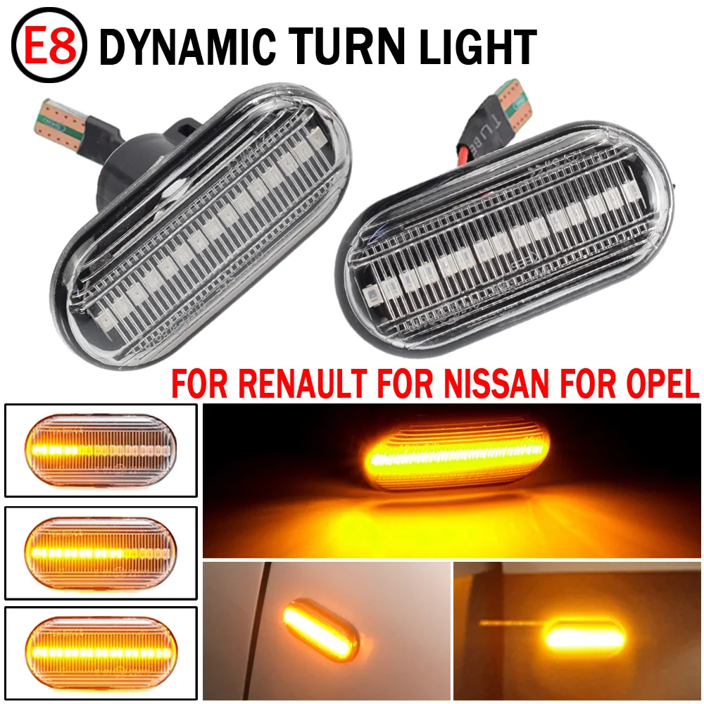 2pcs Led Dynamic Side Marker Turn Signal Lights For Dacia Duster Dokker Lodgy Renault Megane 1 Clio1 2 KANGOO Smart Fortwo 453
2pcs Led Dynamic Side Marker Turn Signal Lights For Dacia Duster Dokker Lodgy Renault Megane 1 Clio1 2 KANGOO Smart Fortwo 453
