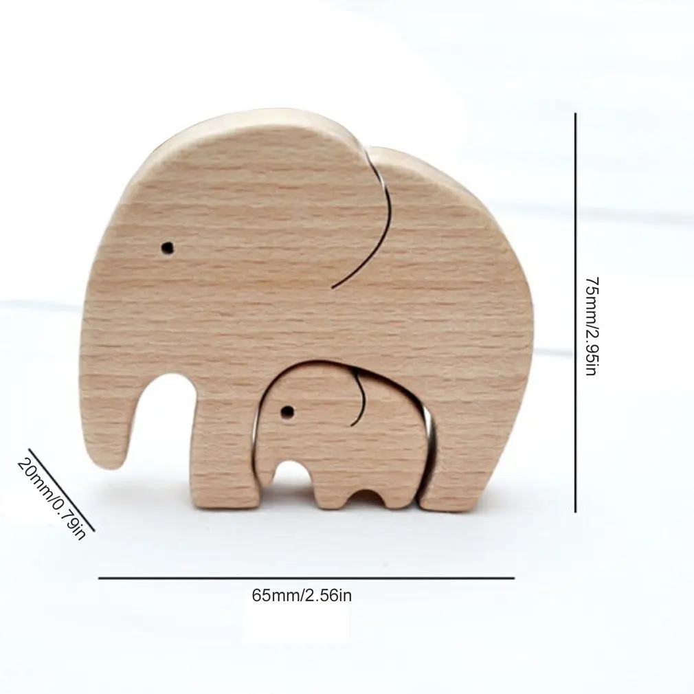 Home Decor Mother's Day Gifts Elephant Mother And Child Shaped Design Decorative Wooden Ornament Room Desktop Decor Decoracin
Home Decor Mother's Day Gifts Elephant Mother And Child Shaped Design Decorative Wooden Ornament Room Desktop Decor Decoracin