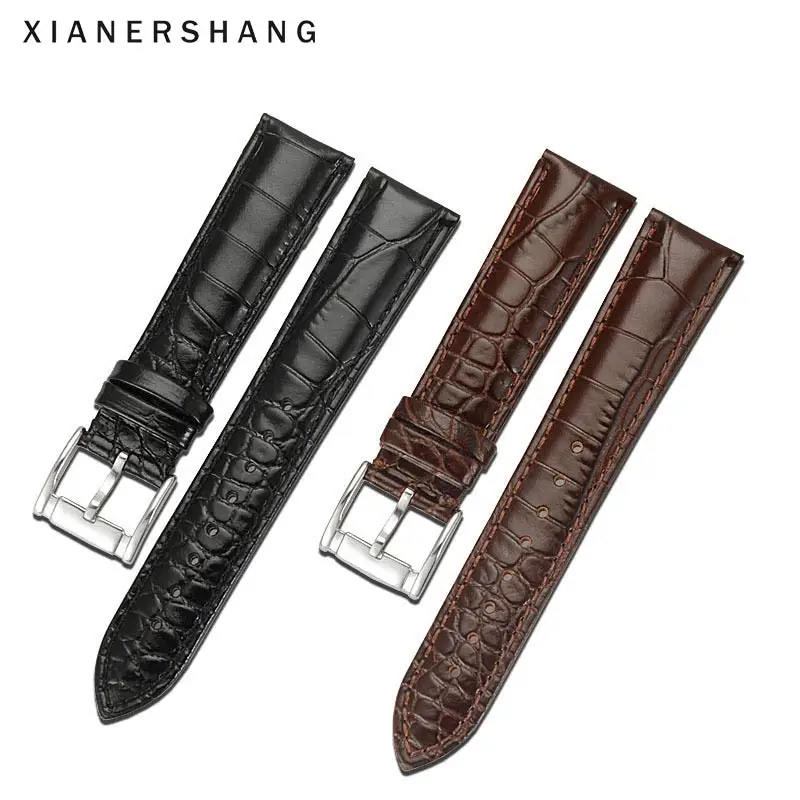 New AR0155 Watchbands Genuine Leather Belt Men Cowhide Strap 18MM 20MM 22MM 23MM 24MM 26MM Stainless Steel Pin Buckle Watch Band
New AR0155 Watchbands Genuine Leather Belt Men Cowhide Strap 18MM 20MM 22MM 23MM 24MM 26MM Stainless Steel Pin Buckle Watch Band