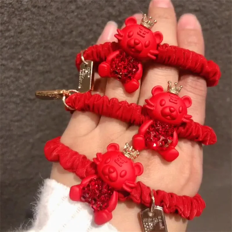 Women Red Hair Ties Elastic Rubber Bands Girl Fabric Cartoon Tiger Animal Korean Scrunchies Head Accessories Handmade Wholesale
Women Red Hair Ties Elastic Rubber Bands Girl Fabric Cartoon Tiger Animal Korean Scrunchies Head Accessories Handmade Wholesale