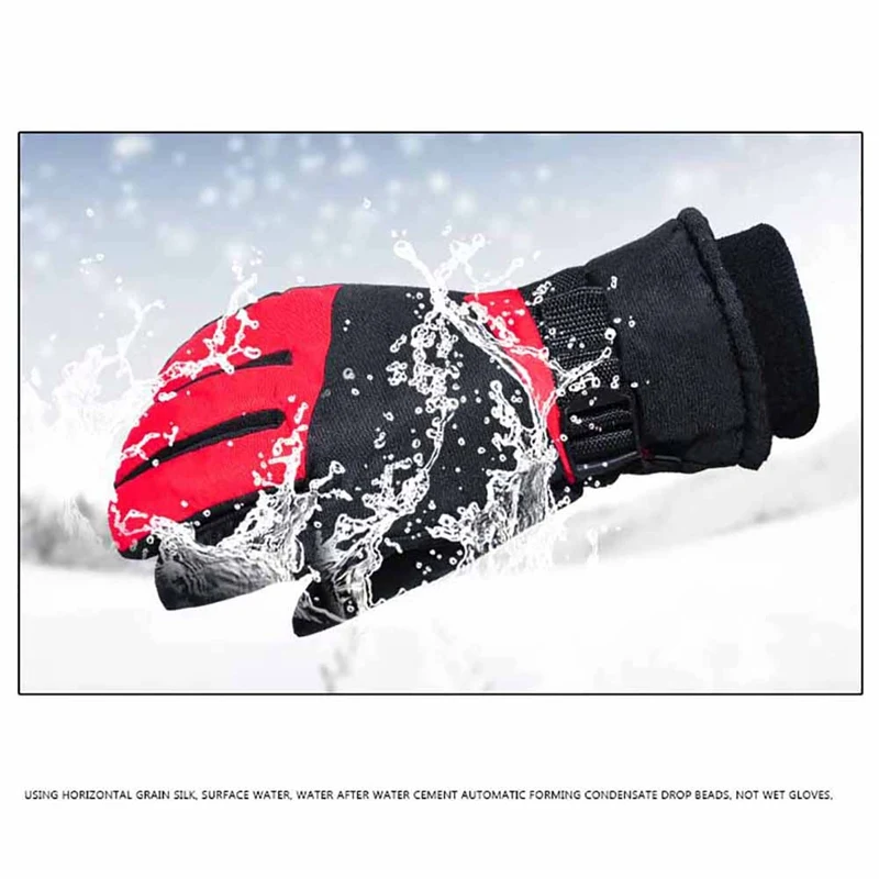 Skiing Gloves Full Finger Water Resistant Thick Thermal Fluffy Handwear Outdoor Winter Motorcycle Riding Snow Cycling Gloves
Skiing Gloves Full Finger Water Resistant Thick Thermal Fluffy Handwear Outdoor Winter Motorcycle Riding Snow Cycling Gloves
