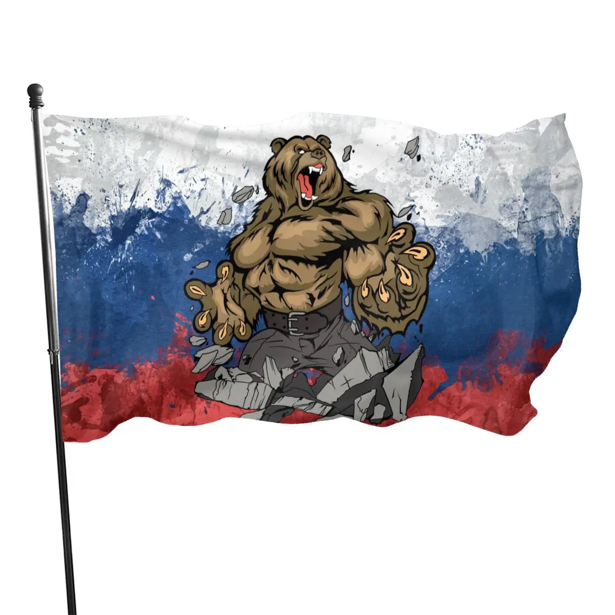 90x150cmflag Of Russia Russian Pride Bear Interior And Exterior Decoration Banner 
90x150cmflag Of Russia Russian Pride Bear Interior And Exterior Decoration Banner